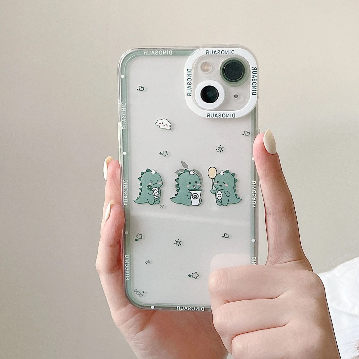 3 Dinosaurs couple case