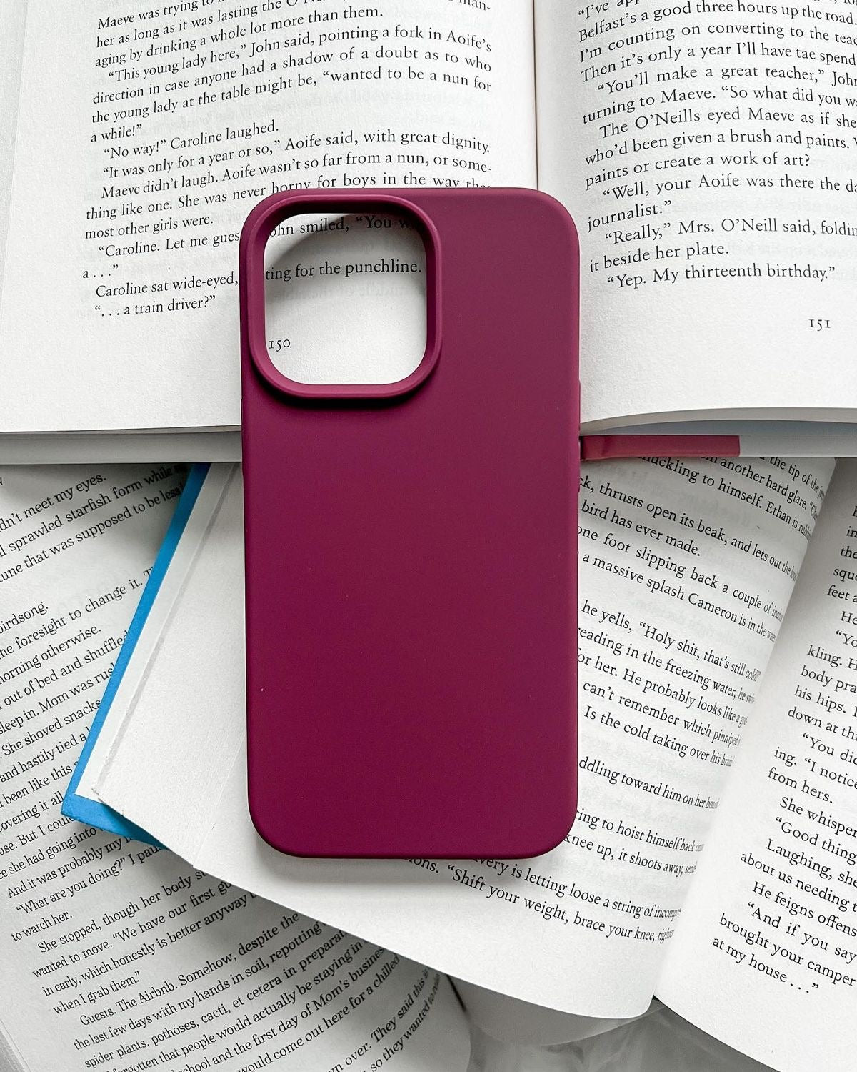 Burgundy silicon