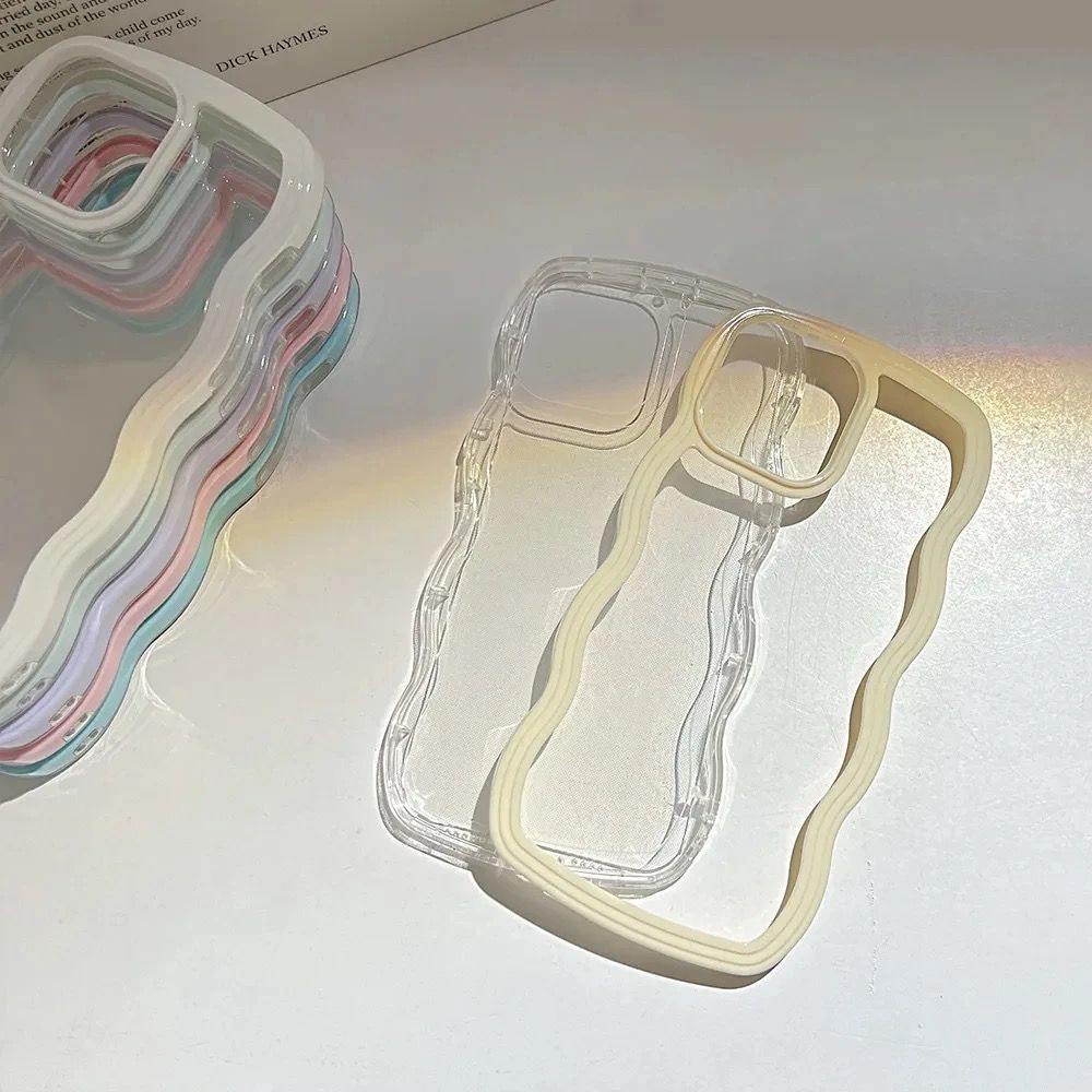 Wavy Clear Iphone Case