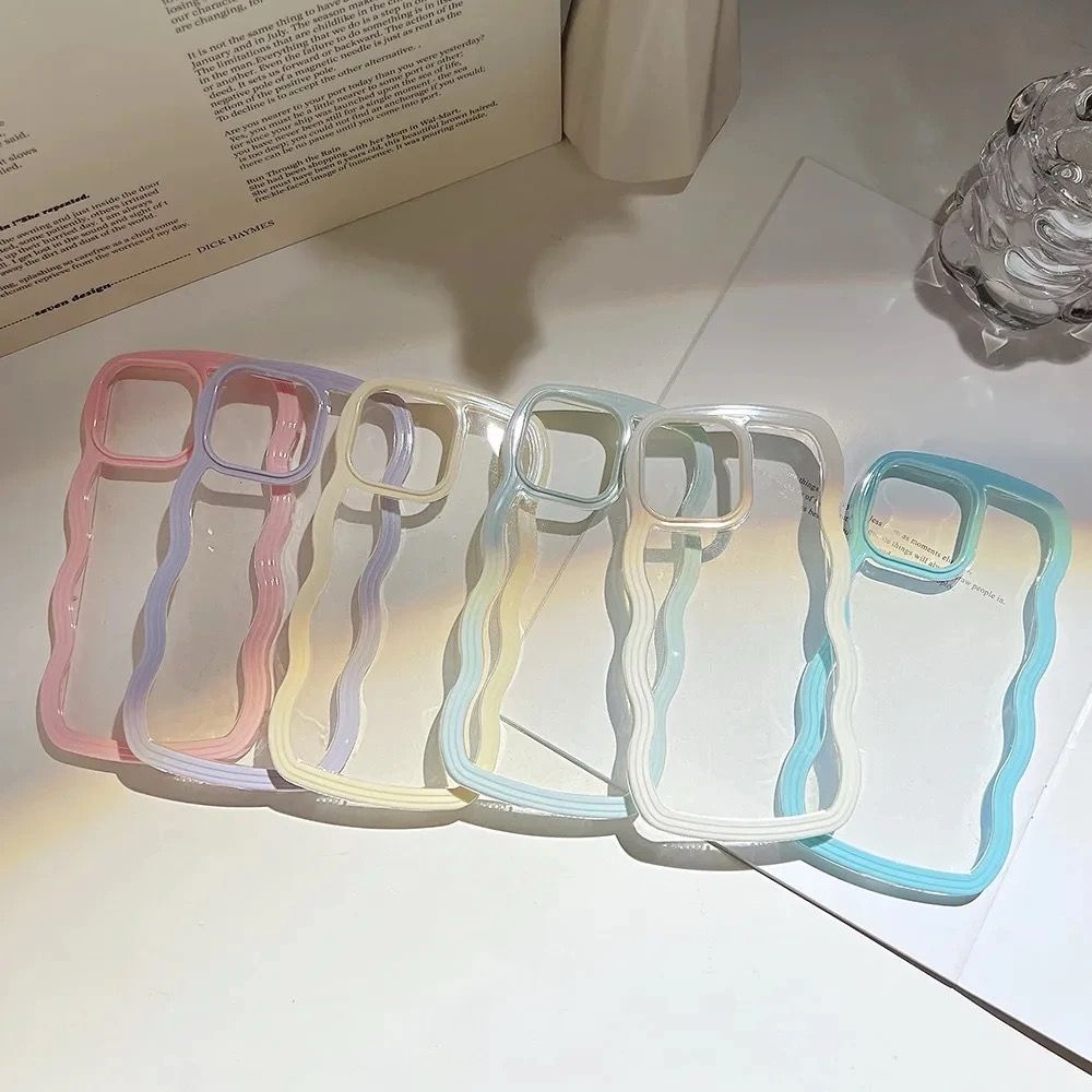 Wavy Clear Iphone Case