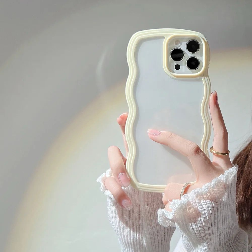 Wavy Clear Iphone Case