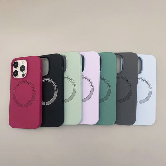 Luxury Leather Case For Magsafe