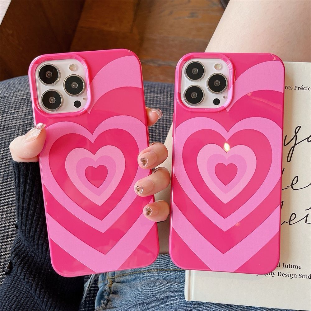 Pink Heart iphone case