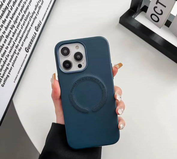 Luxury Leather Case For Magsafe