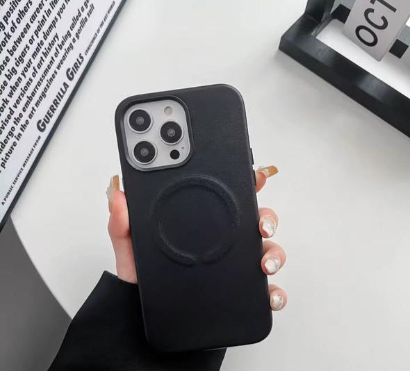 Luxury Leather Case For Magsafe